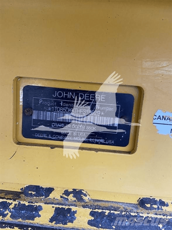 John Deere 850K lánctalpas dózerek