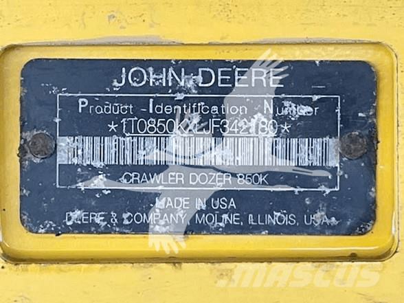 John Deere 850K lánctalpas dózerek
