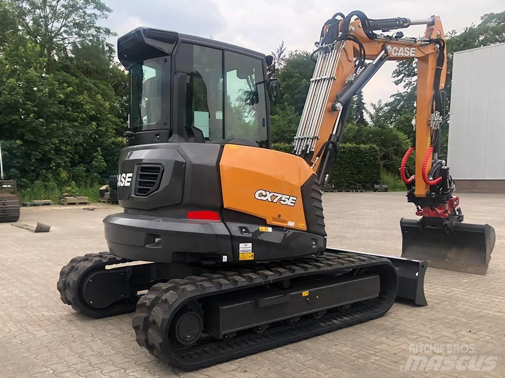 CASE CX75E Közepes (midi) kotrók 7 t - 12 t