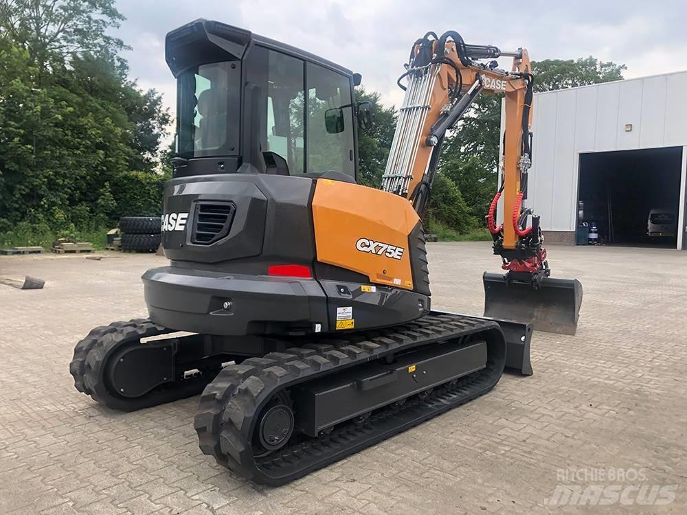 CASE CX75E Közepes (midi) kotrók 7 t - 12 t