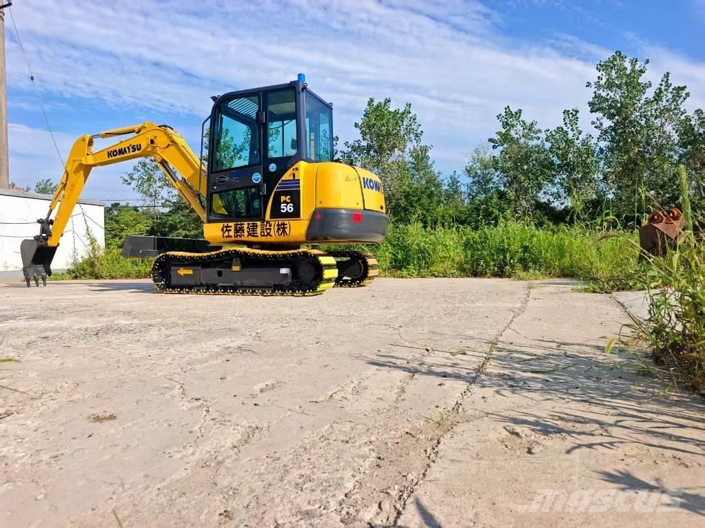 Komatsu PC 56-7 Mini kotrók < 7t