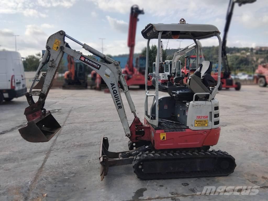 Takeuchi TB 215 R Mini kotrók < 7t
