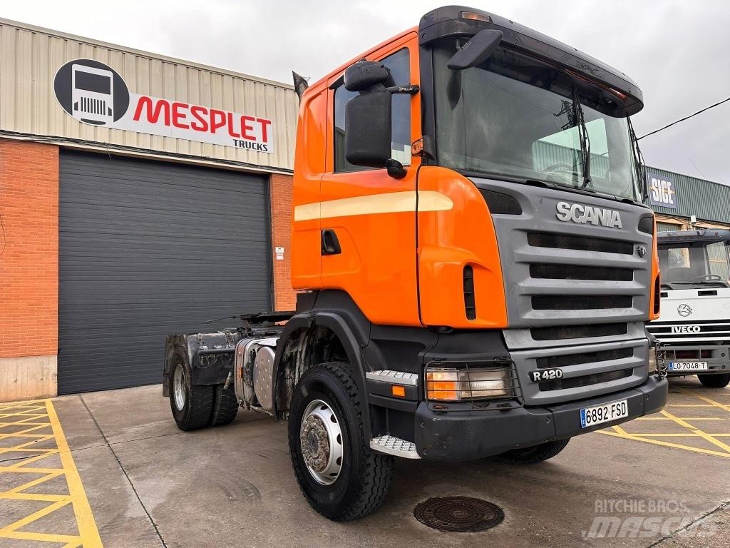Scania R420 Nyergesvontatók