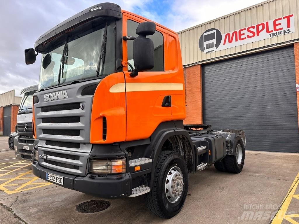 Scania R420 Nyergesvontatók