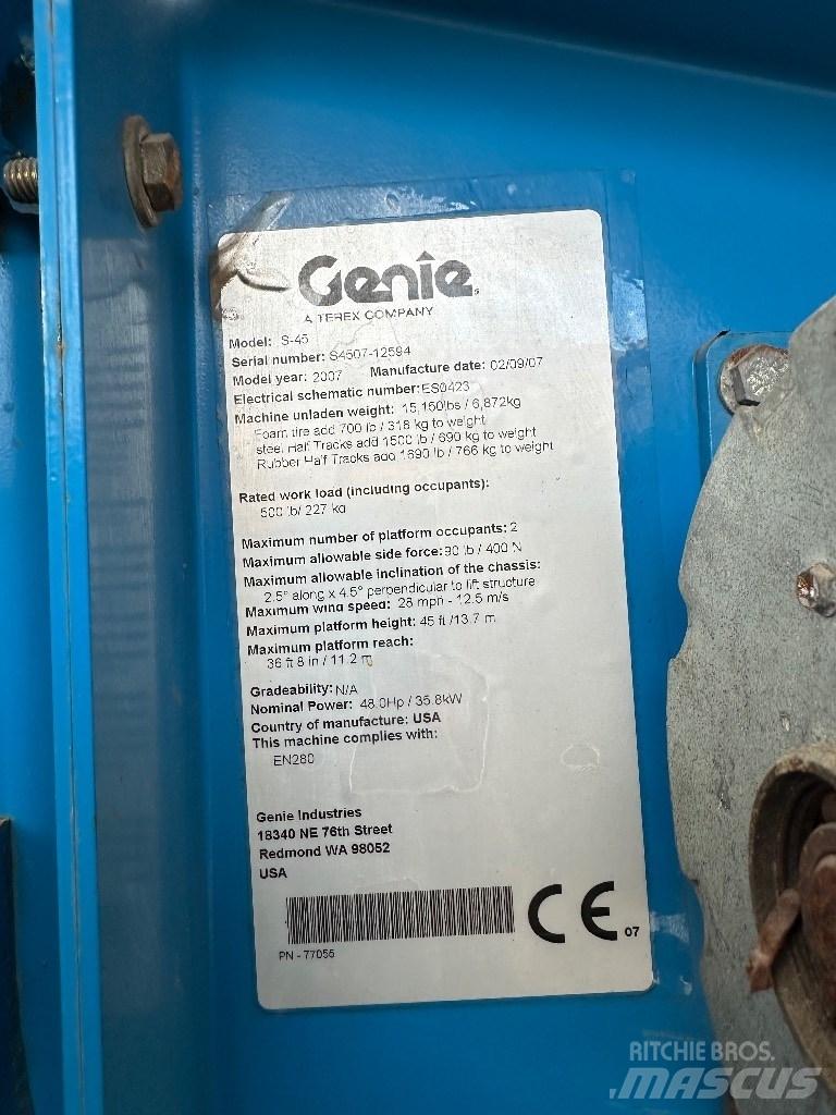 Genie s45 Teleszkópos emelők