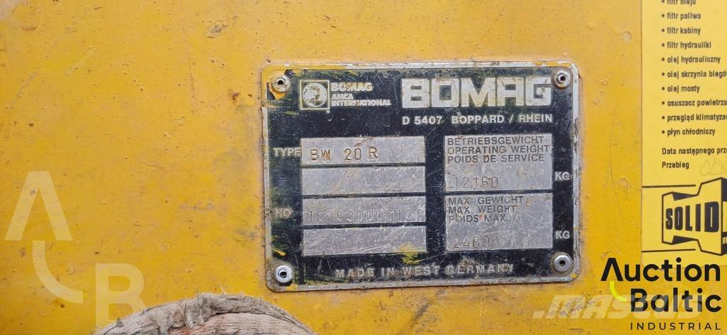 Bomag BW 20 R Pneumatikus kerekes hengerek