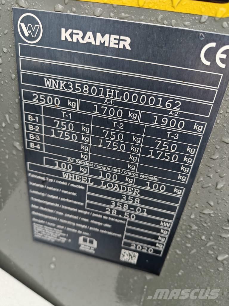 Kramer 5040 Gumikerekes homlokrakodók