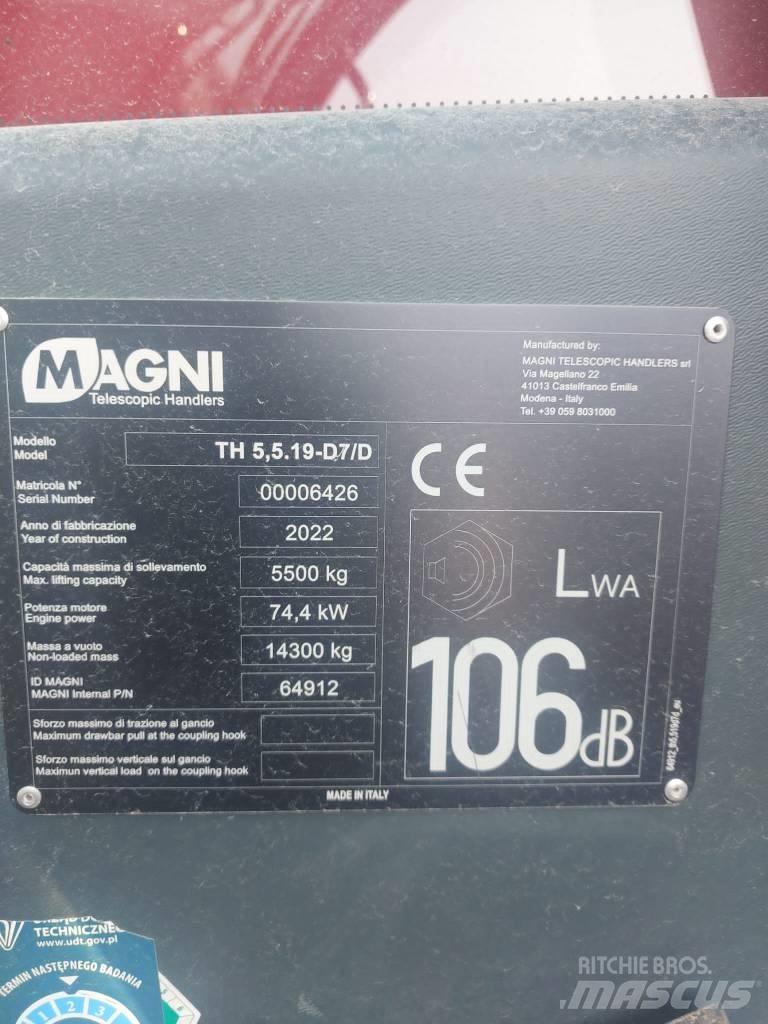 Magni TH 5.5 19 P Teleszkópos rakodók