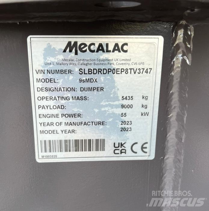 Mecalac 9smdx Csuklósdömperek