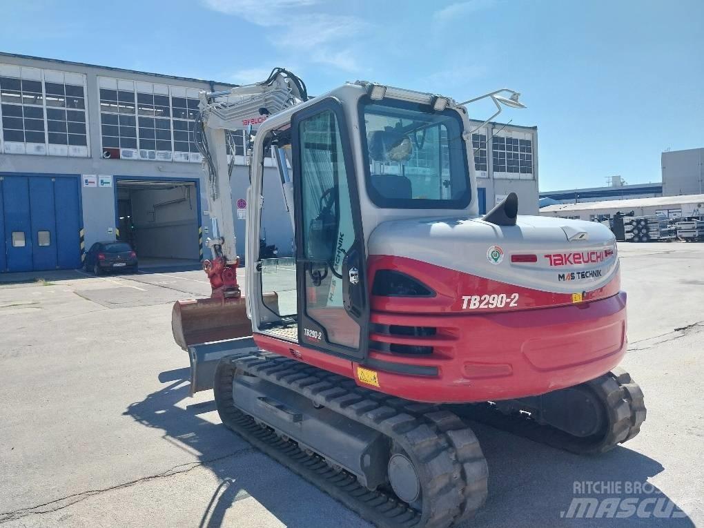Takeuchi TB290-2 Közepes (midi) kotrók 7 t - 12 t