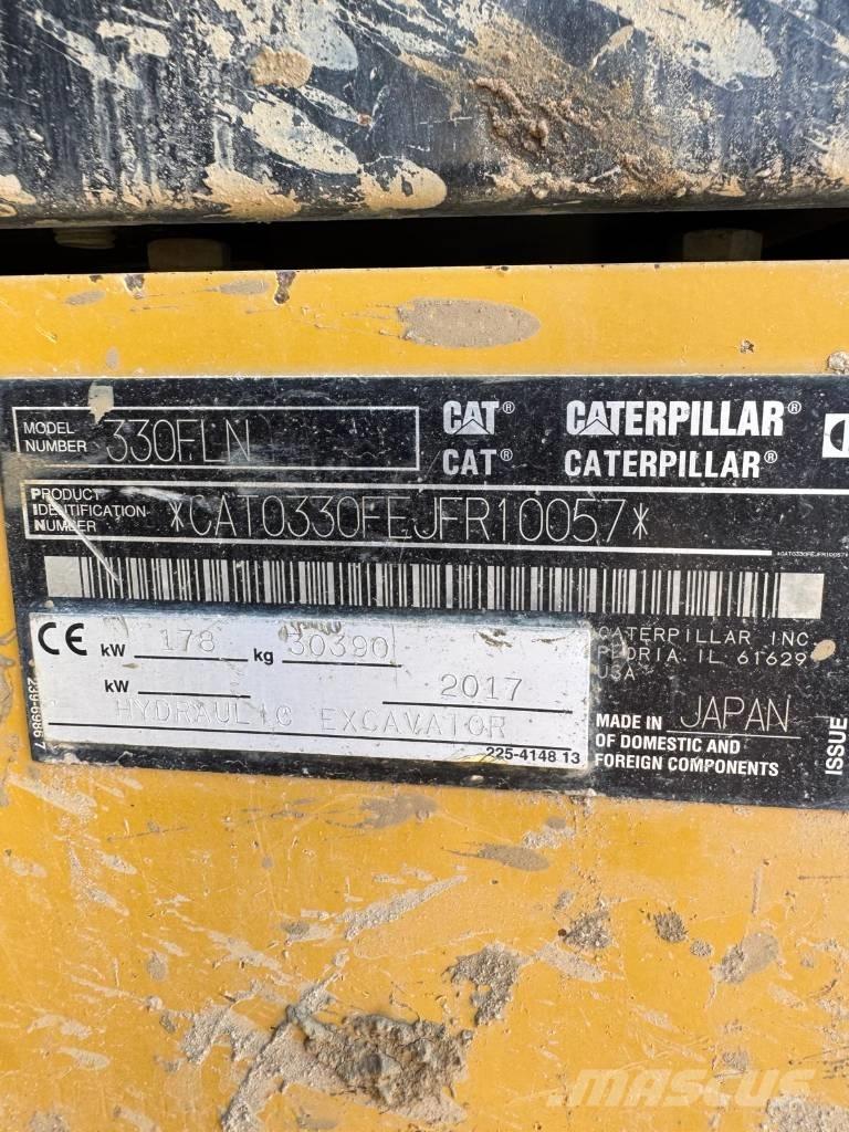 CAT 330 FLN Lánctalpas kotrók