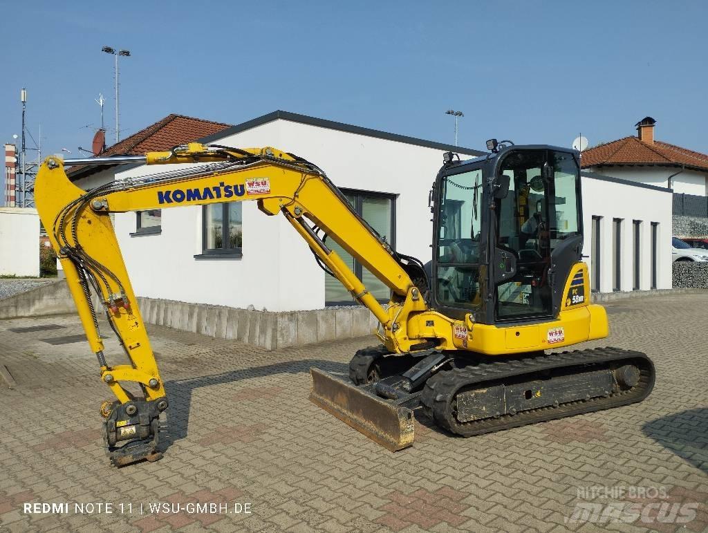 Komatsu PC58 MR-5 Mini kotrók < 7t