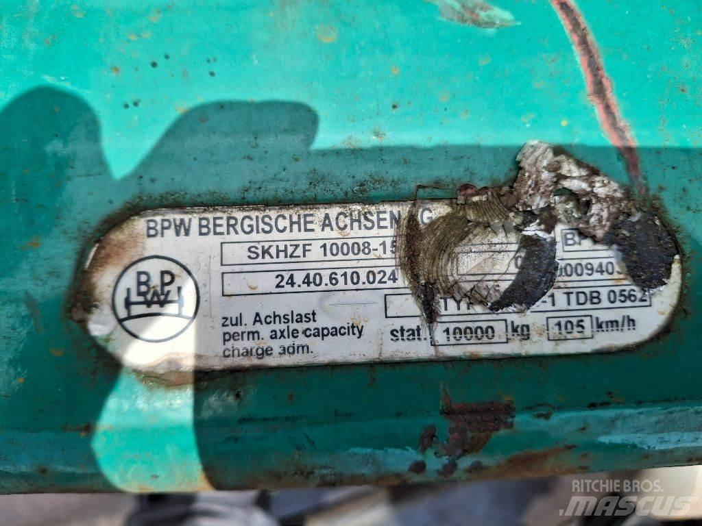 BPW SKHZF 10008-15 Tengelyek