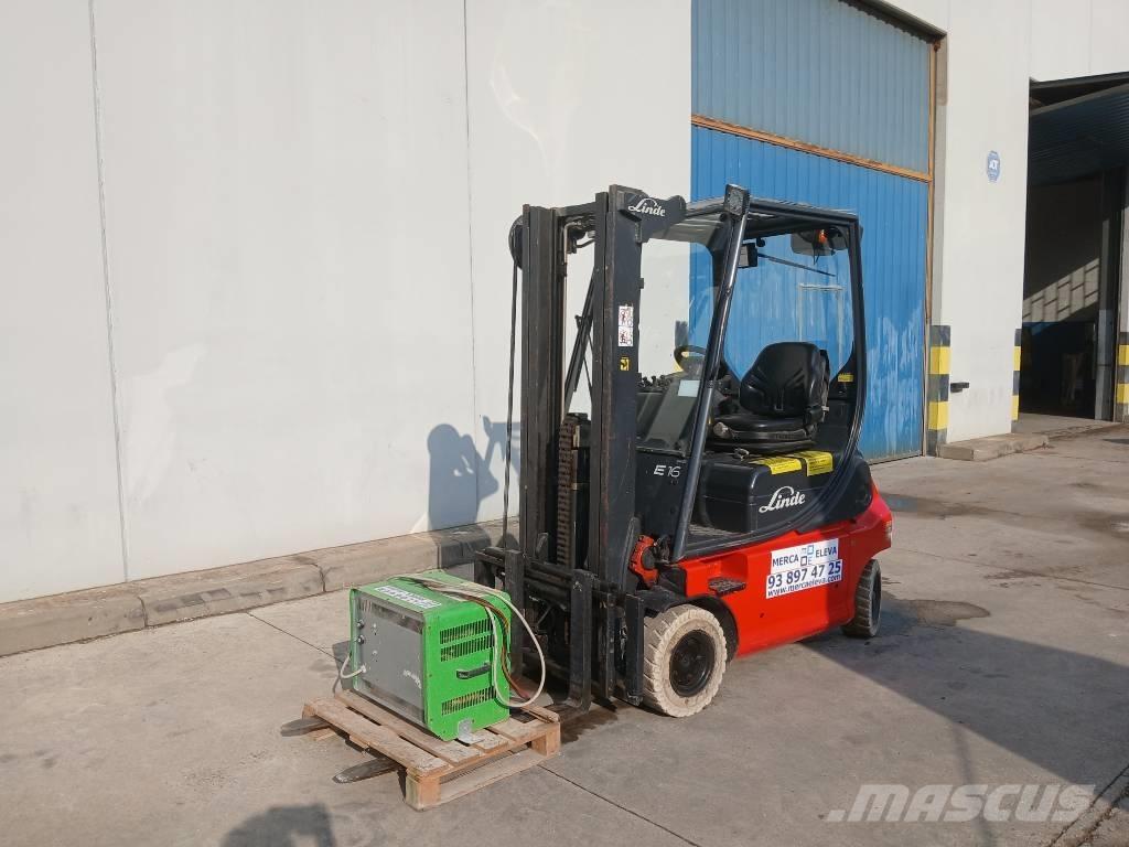 Linde E16P-02 Elektromos targoncák