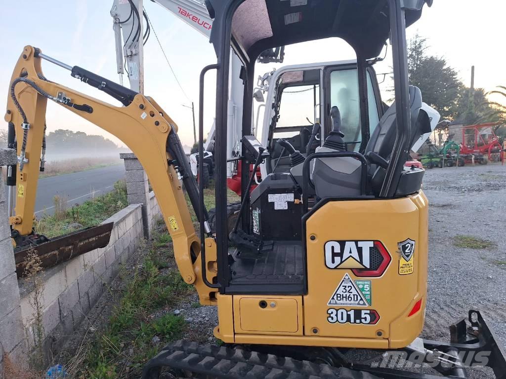 CAT 301.5 Mini kotrók < 7t