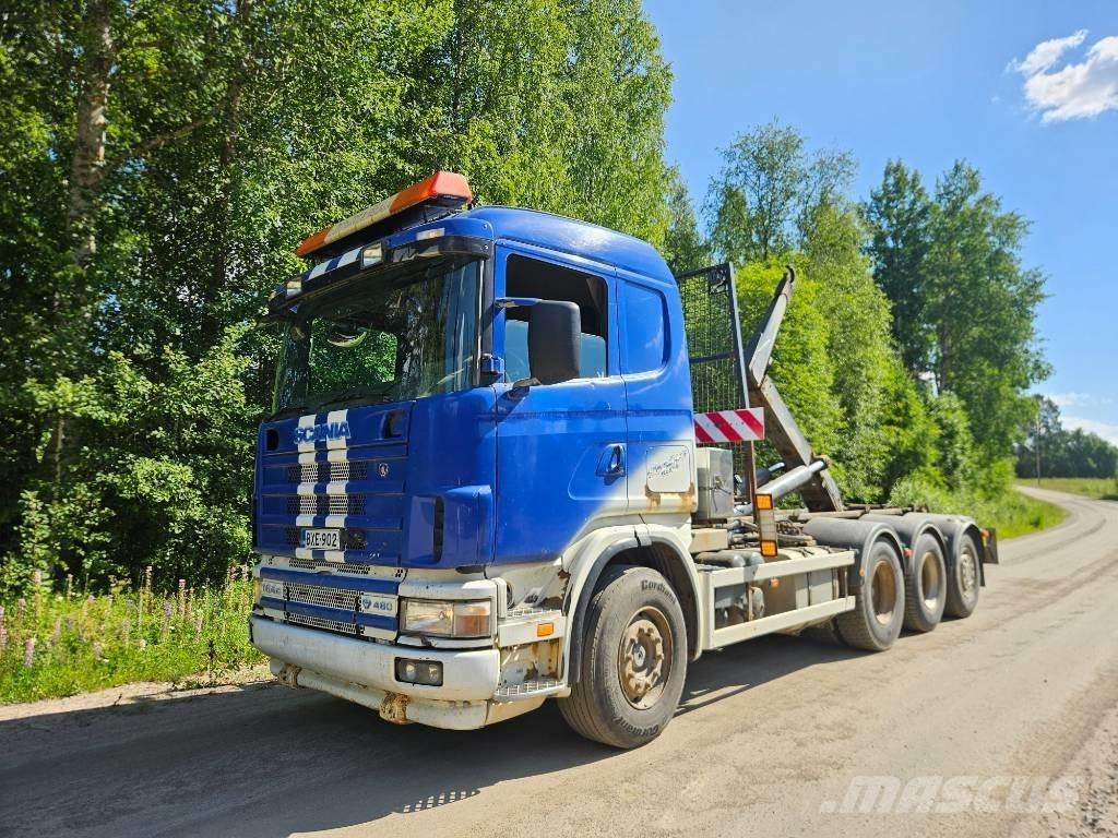 Scania 164 G 480 Horgos rakodó teherautók