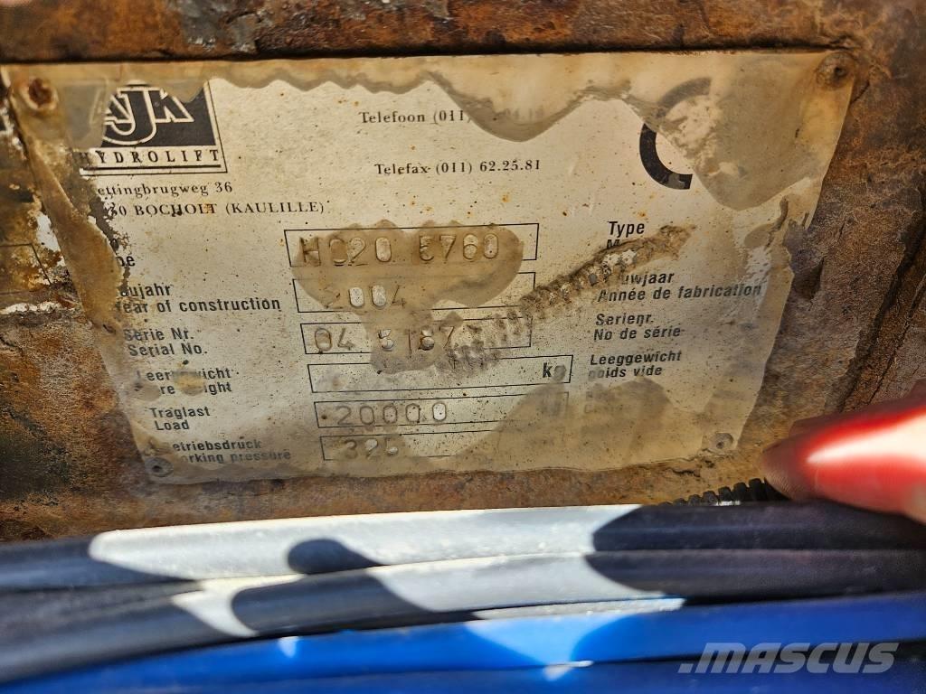 Scania 164 G 480 Horgos rakodó teherautók