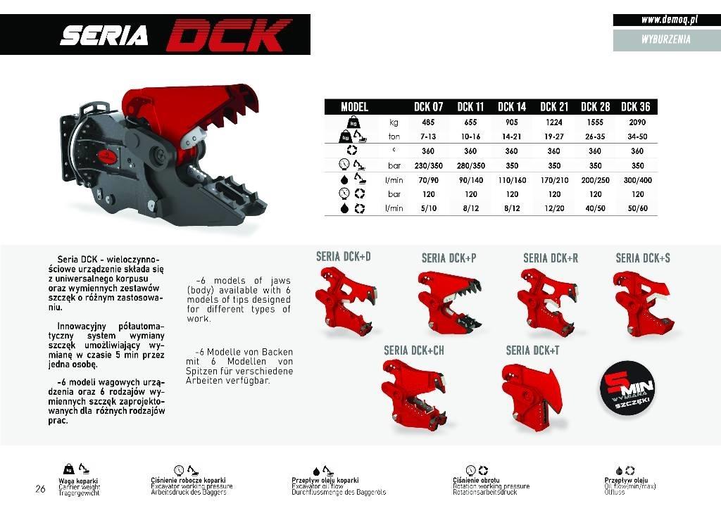  DEMOQ DCK28 Építőipari Törőgépek