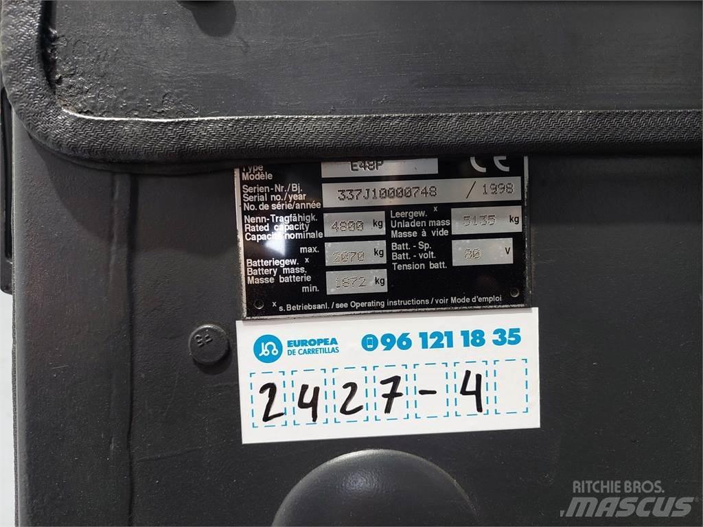 Linde E48P Elektromos targoncák