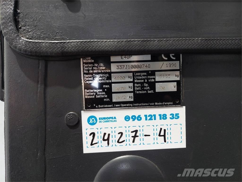Linde E48P Elektromos targoncák