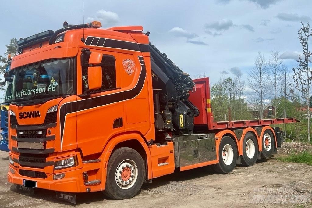 Scania R 500 Darus teherautók