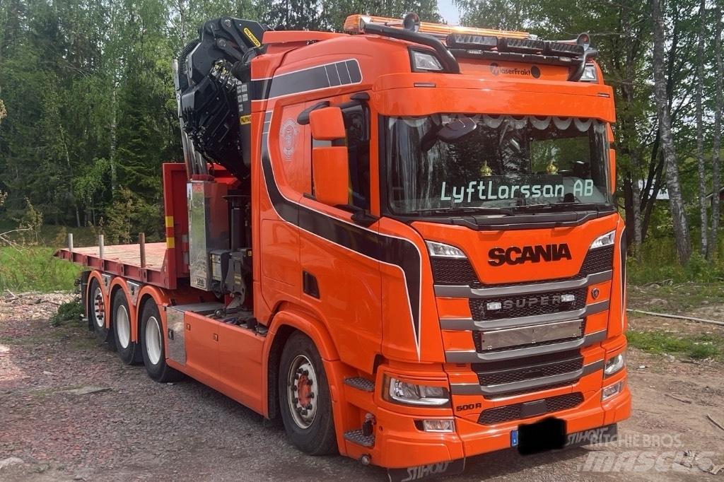 Scania R 500 Darus teherautók