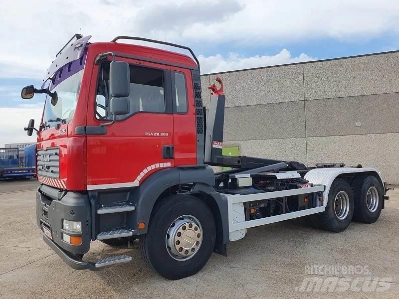 MAN TGA 28.390 Horgos rakodó teherautók