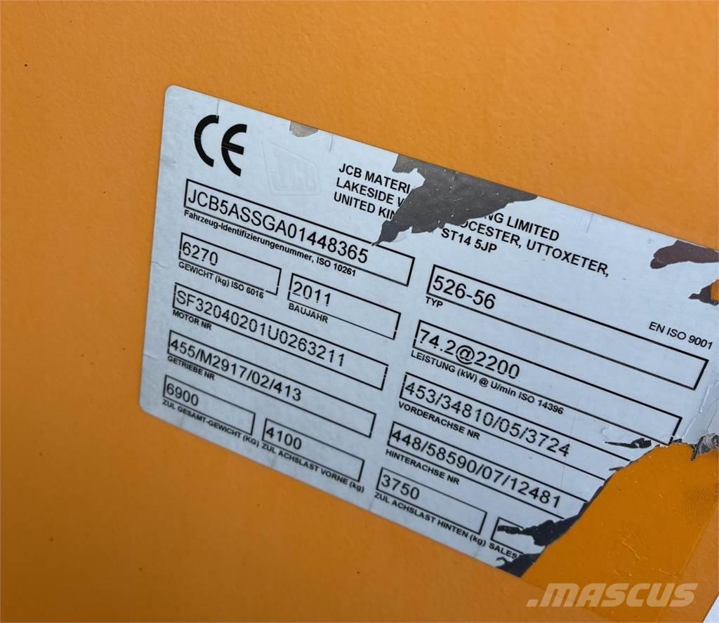 JCB 526-56 Teleszkópos mezőgazdasági rakodók