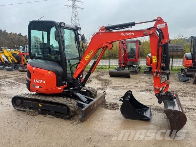 Kubota U 27-4 Mini kotrók < 7t