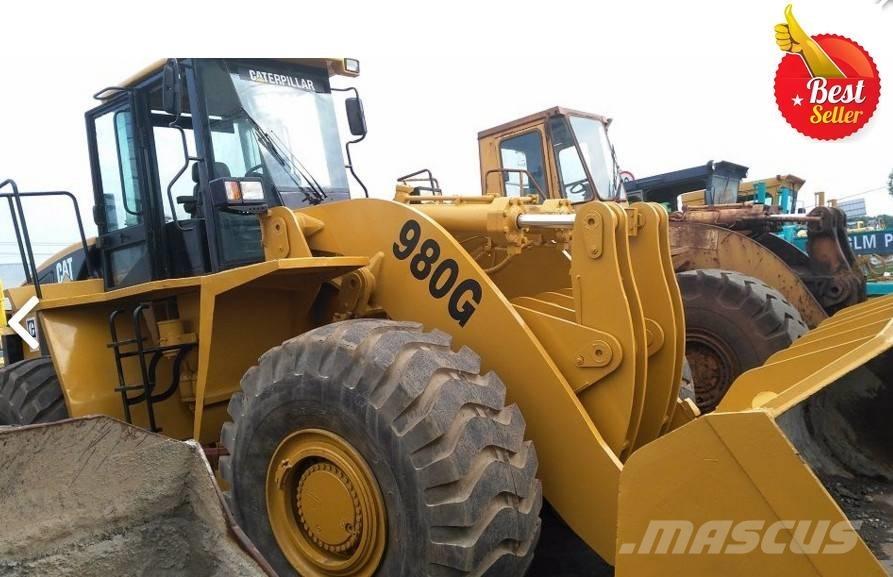 CAT 980 G Gumikerekes homlokrakodók