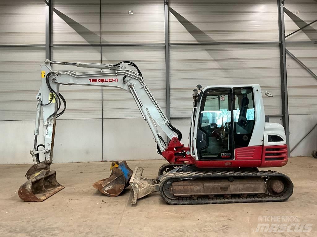 Takeuchi TB 290 Közepes (midi) kotrók 7 t - 12 t