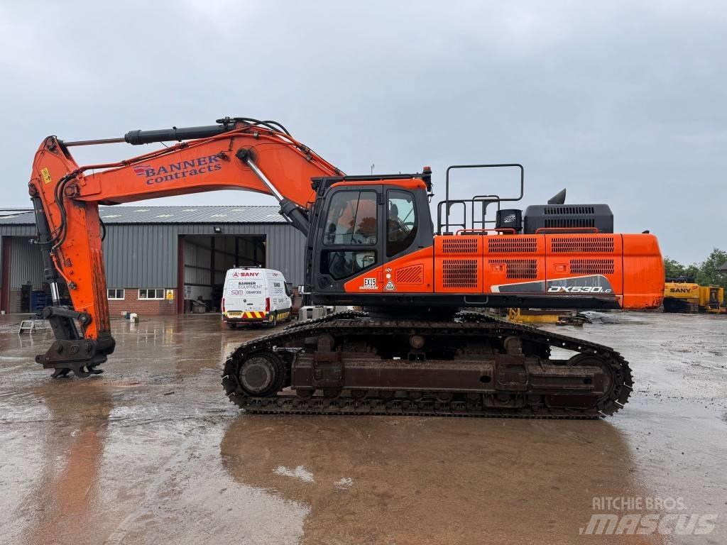 Doosan DX 530 LC-5 Lánctalpas kotrók