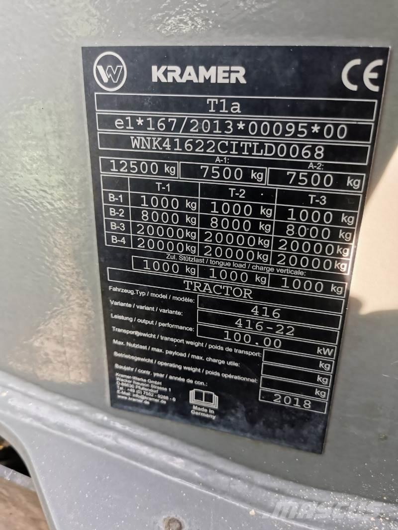 Kramer KT447 Teleszkópos rakodók