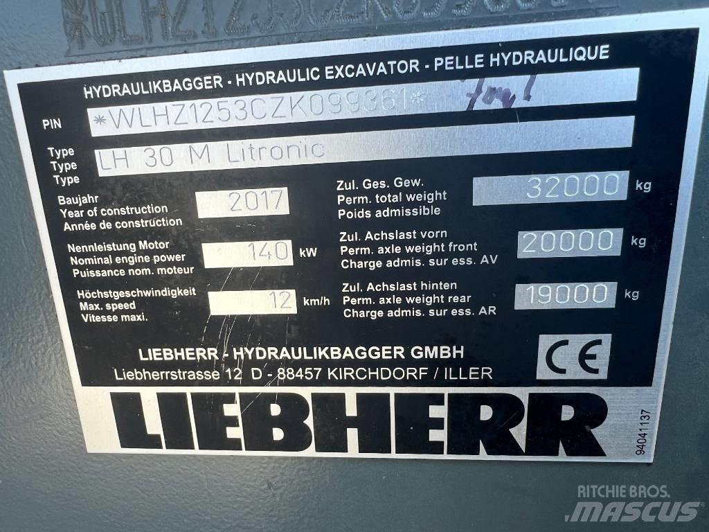 Liebherr LH30M Hulladékkezelő gépek