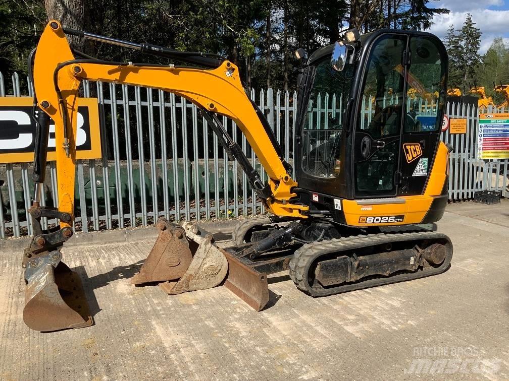 JCB 8026 CTS Mini kotrók < 7t