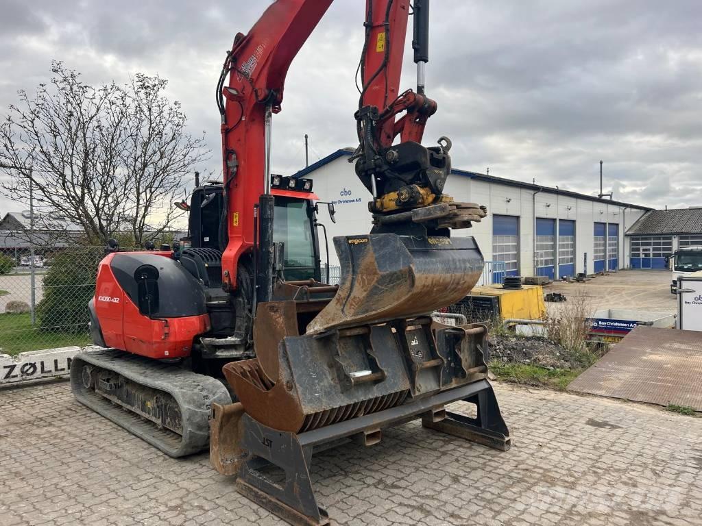 Kubota KX 080-4 A2 Mini kotrók < 7t