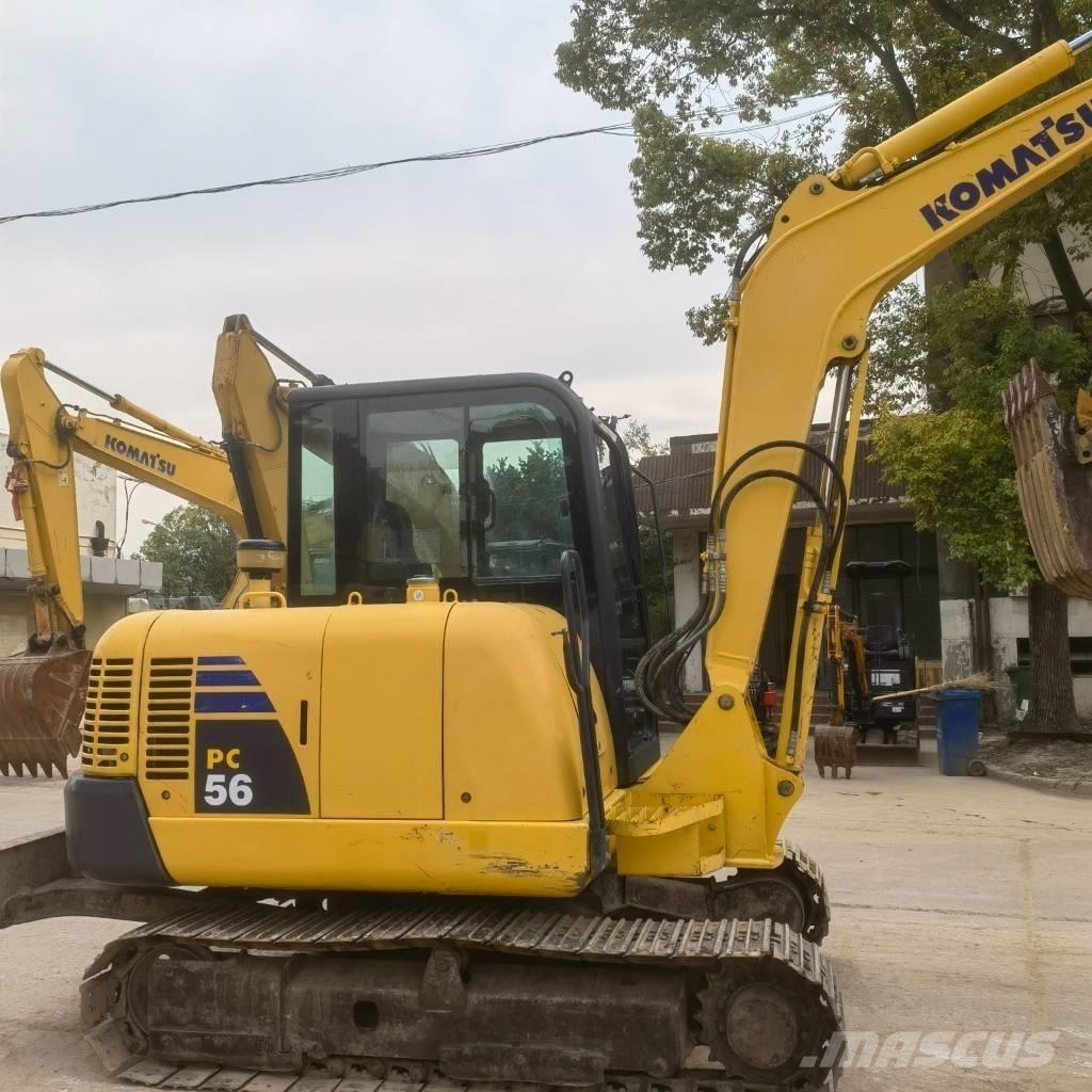 Komatsu PC56 Lánctalpas kotrók