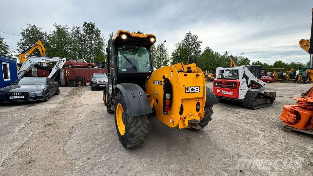 JCB 531-70 Teleszkópos gumikerekes rakodók