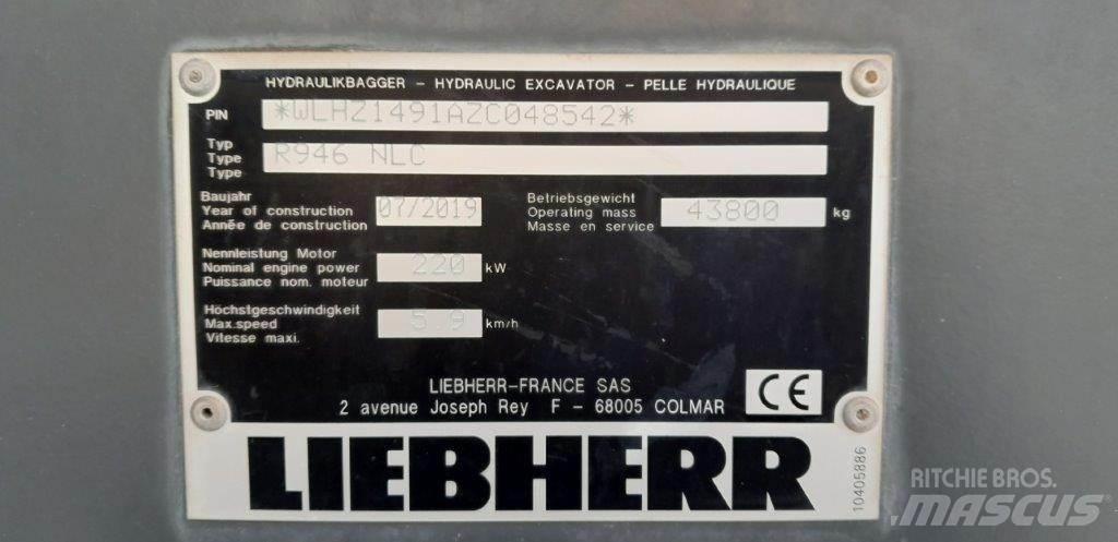 Liebherr R946 Lánctalpas kotrók