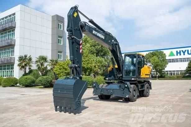 Hyundai HW210 Gumikerekes kotrók
