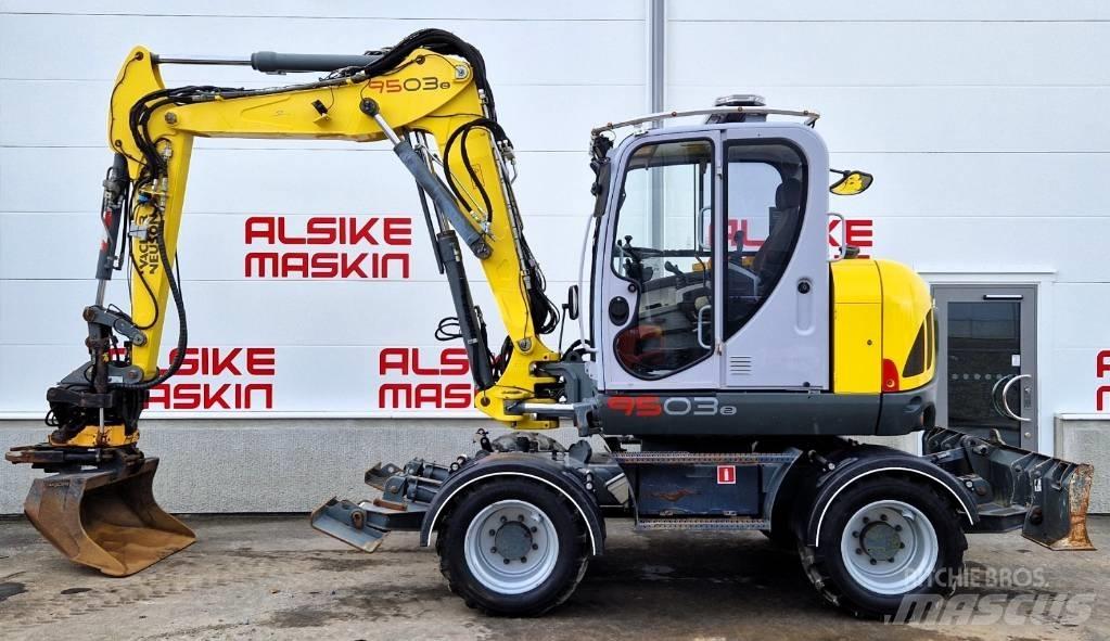 Wacker Neuson 9503 Gumikerekes kotrók