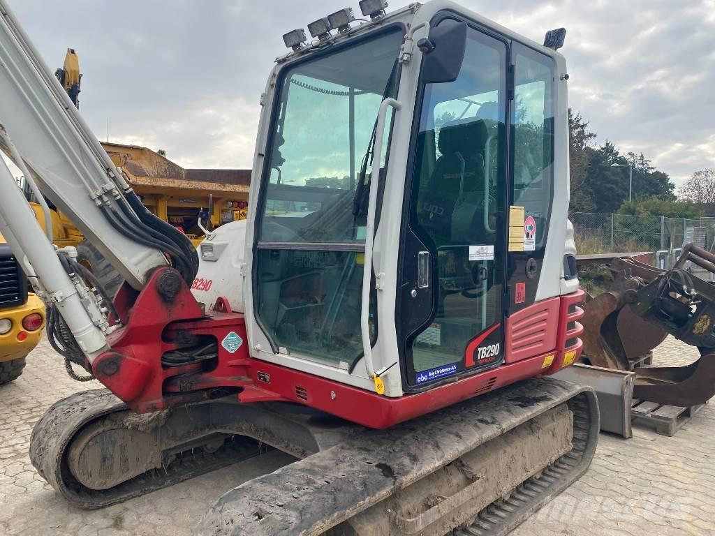 Takeuchi TB 290 Mini kotrók < 7t