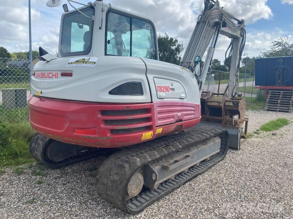 Takeuchi TB 290 Mini kotrók < 7t