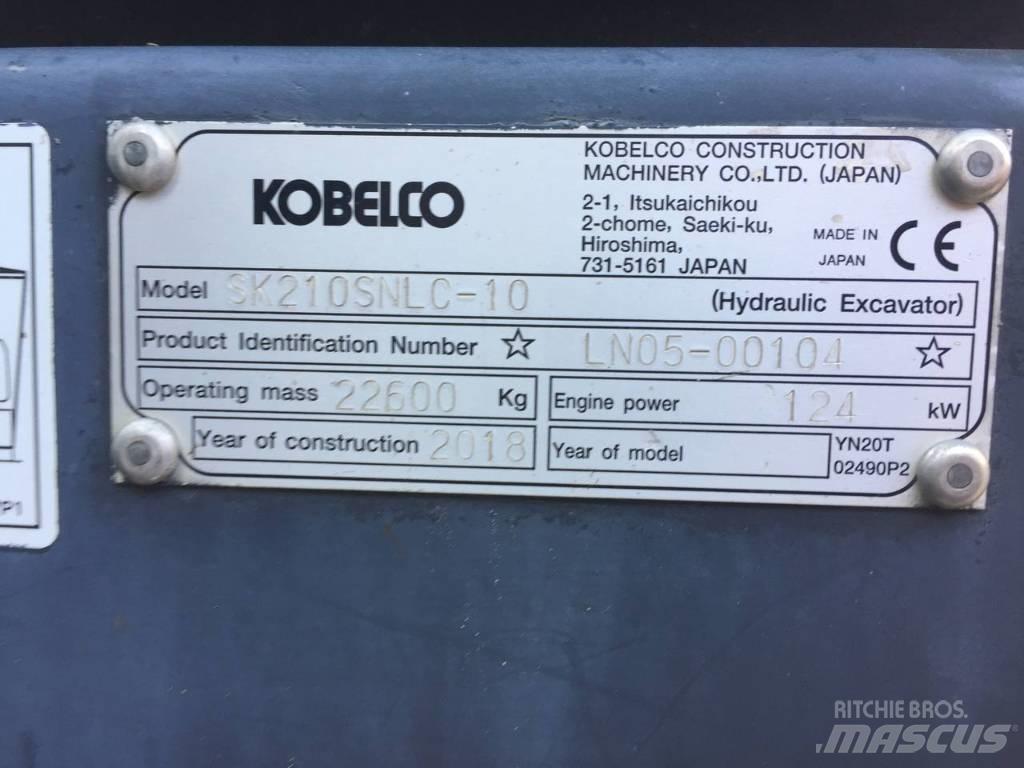 Kobelco SK210NLC Lánctalpas kotrók