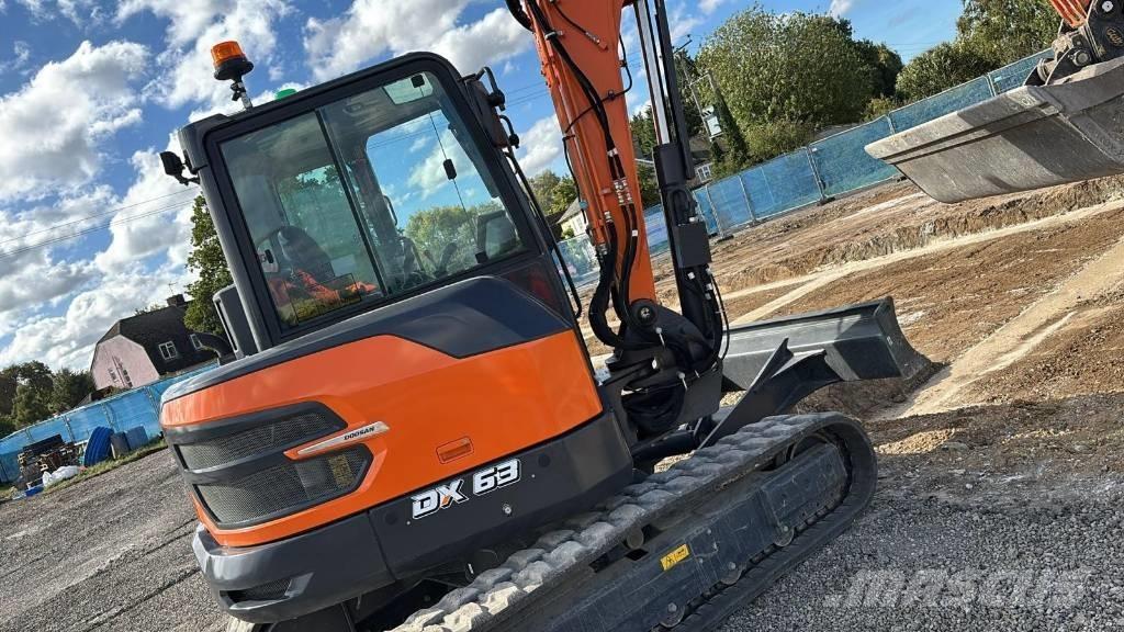 Develon DX 63-7 Mini kotrók < 7t