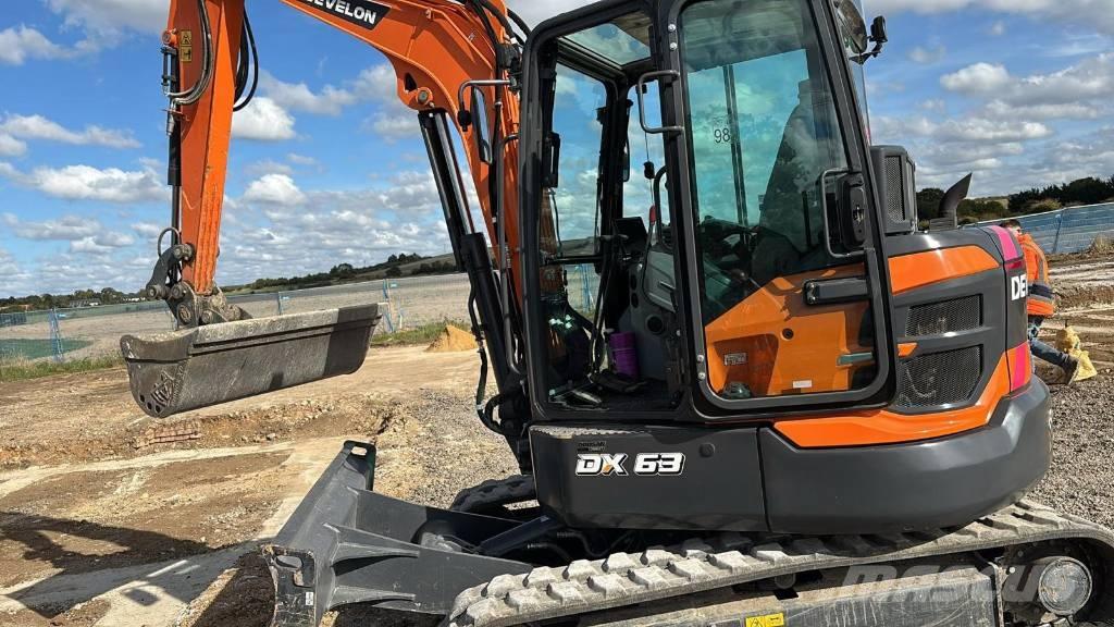 Develon DX 63-7 Mini kotrók < 7t