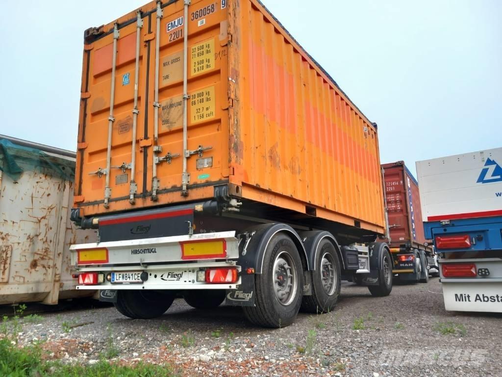 Fliegl DPS 240 Konténer keret / Konténeremelő pótkocsik