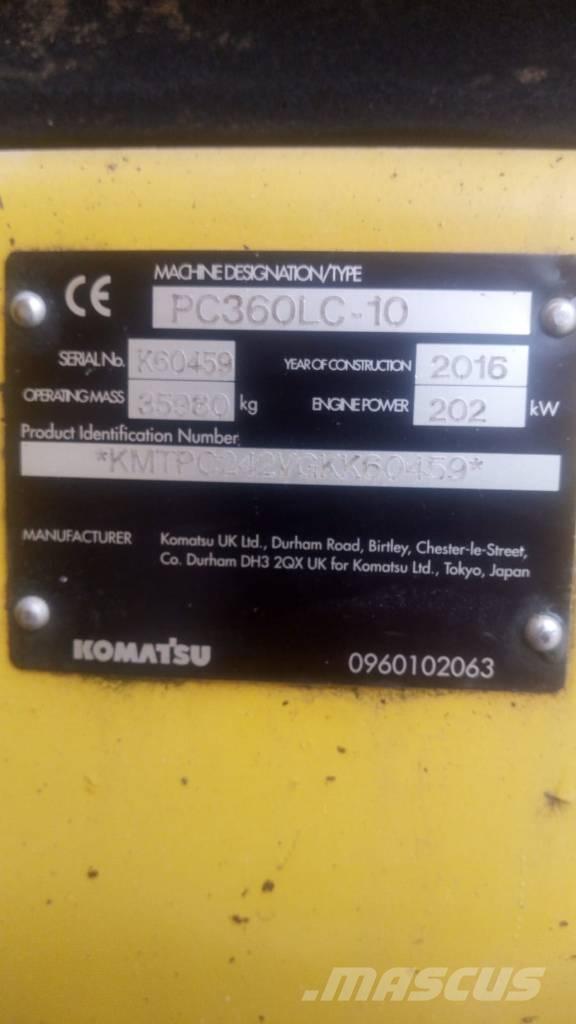 Komatsu PC 360 LC-10 Lánctalpas kotrók
