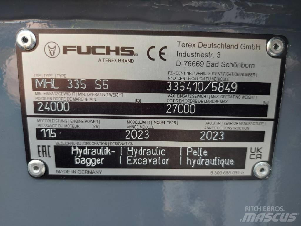 Fuchs MHL335F Hulladékkezelő gépek