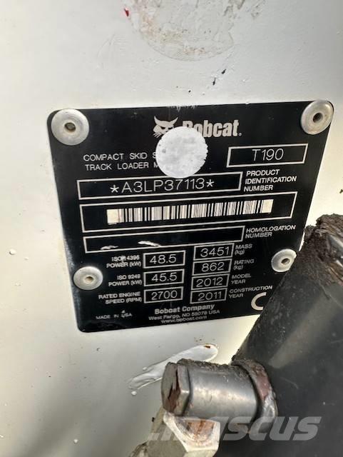 Bobcat T 190 Kompaktrakodók